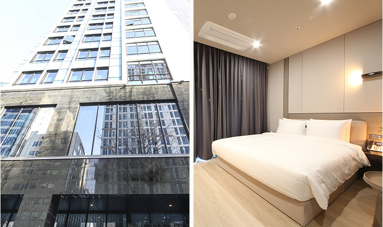 부산 호텔 외관